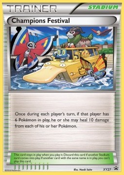 Champions Festival XY Black Star Promos #27/211