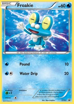 Froakie XY Black Star Promos #03/211