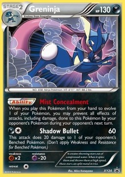 Greninja XY Black Star Promos #24/211