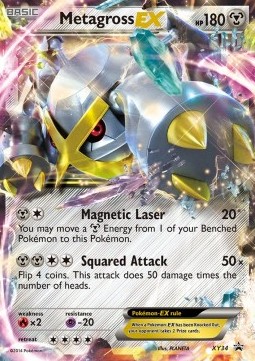 Metagross EX XY Black Star Promos #34/211