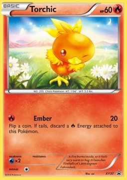 Torchic - XY Black Star Promos #37/211
