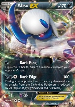 Absol EX XY Black Star Promos #62/211