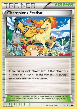 Champions Festival XY Black Star Promos #91/211