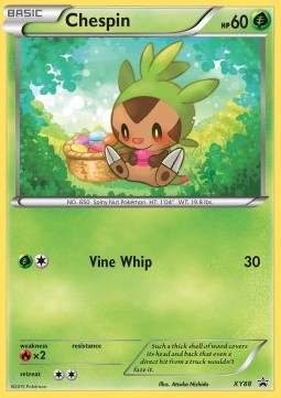 Chespin XY Black Star Promos #88/211