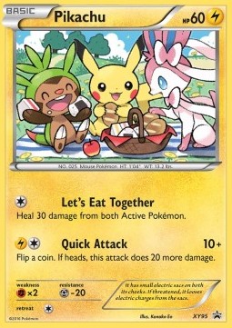 Pikachu XY Black Star Promos #95/211