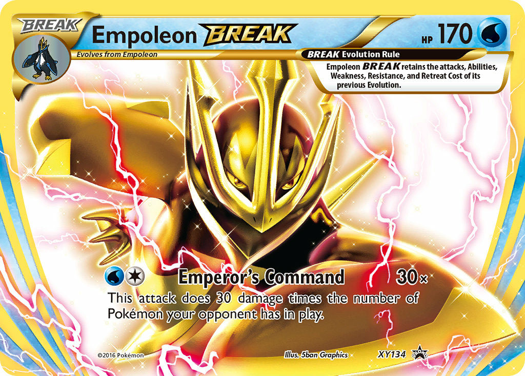 Empoleon BREAK XY Black Star Promos #134/211