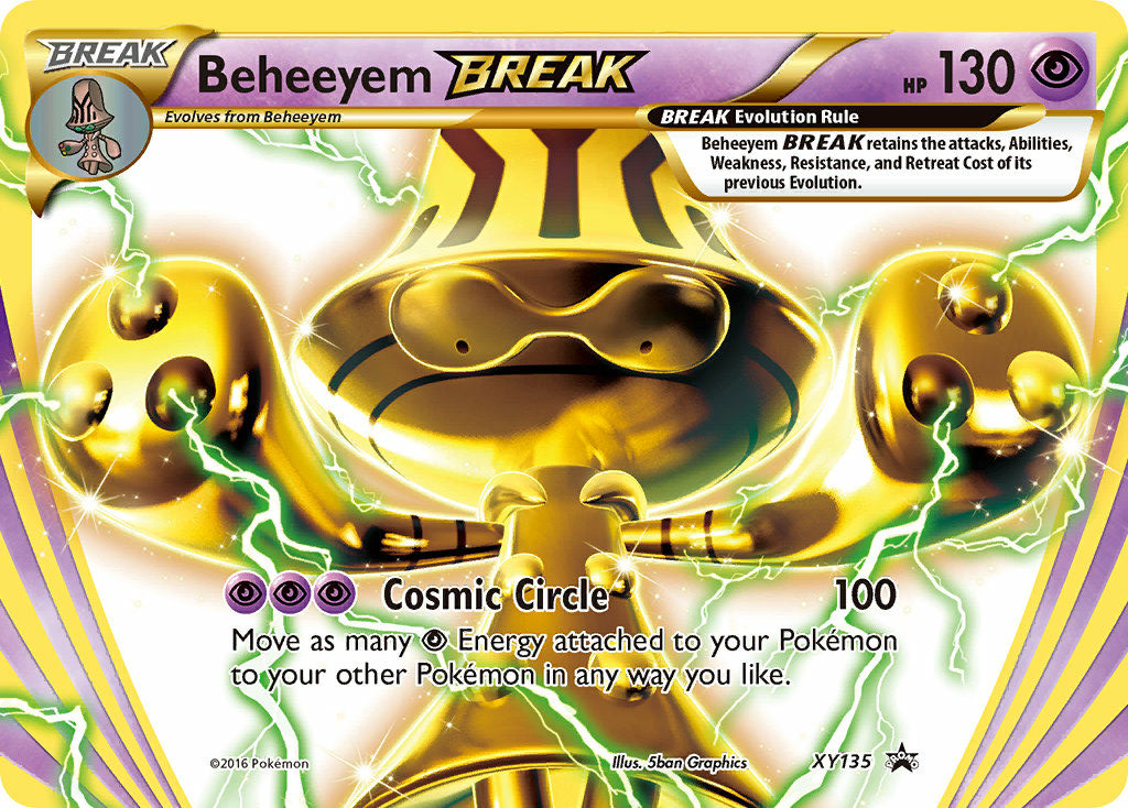 Beheeyem BREAK XY Black Star Promos #135/211