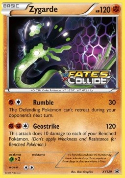 Zygarde XY Black Star Promos #129/211