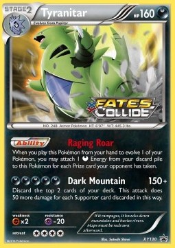 Tyranitar - XY Black Star Promos #130/211