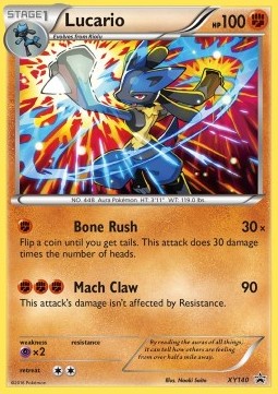 Lucario - XY Black Star Promos #140/211