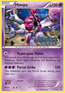 Hoopa XY Black Star Promos #147/211