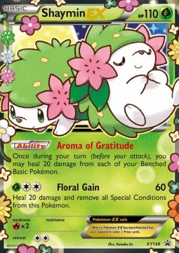 Shaymin EX XY Black Star Promos #148/211