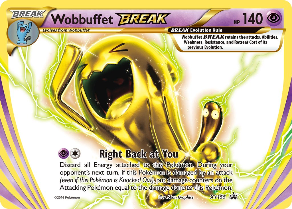 Wobbuffet BREAK XY Black Star Promos #155/211
