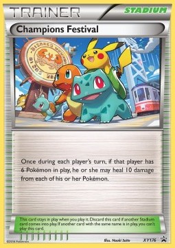 Champions Festival XY Black Star Promos #176/211