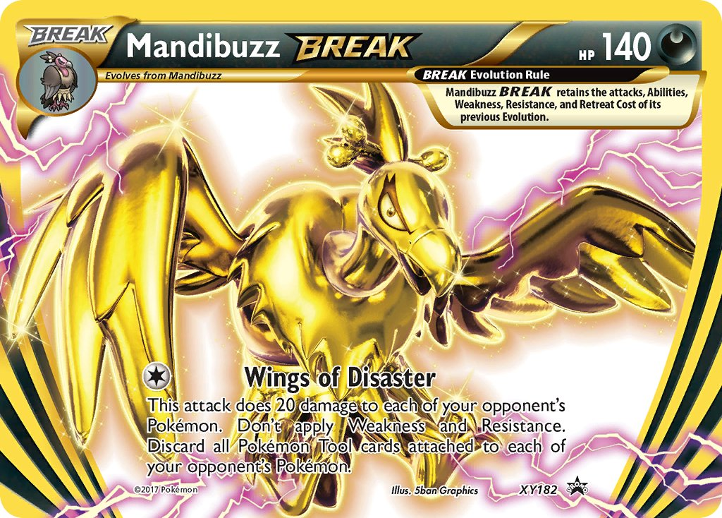 Mandibuzz BREAK XY Black Star Promos #182/211