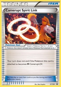 Camerupt Spirit Link XY Black Star Promos #199/211