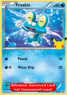 Froakie XY Black Star Promos #2/211