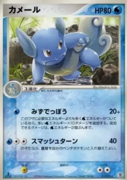 Wartortle Venusaur, Charizard &amp; Blastoise Random Constructed Starter Decks #019