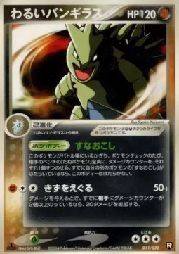 Dark Tyranitar Black Deck Kit #011