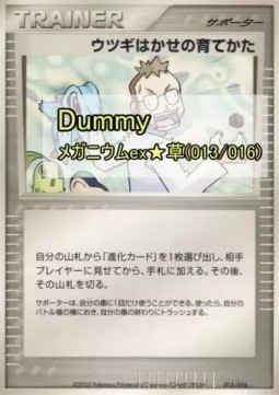 Professor Elm's Training Method Meganium Constructed Starter Deck #013
