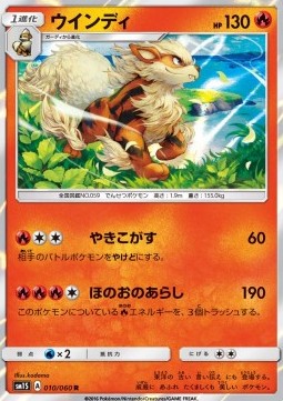 Arcanine - Collection Sun #10