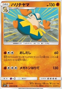Hariyama - Collection Sun #30