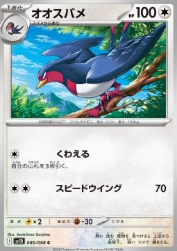 Swellow - The Glory of Team Rocket #85