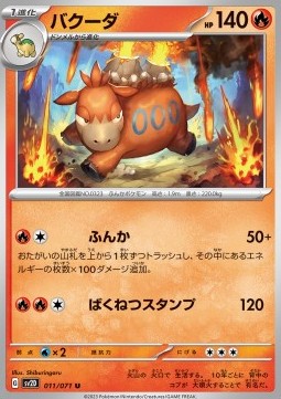 Camerupt - Clay Burst #11