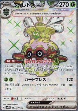 Forretress ex - Clay Burst #084
