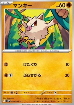 Mankey - Snow Hazard #38