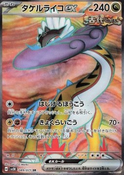 Raging Bolt ex Wild Force #089