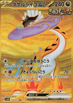 Raging Bolt ex Wild Force #100