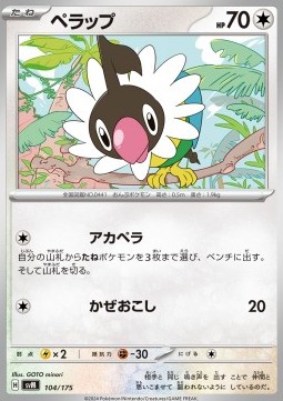 Chatot Generations Start Decks #104