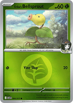 Erika's Bellsprout Ascended Heroes: Additionals #004