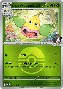 Erika's Weepinbell Ascended Heroes: Additionals #005