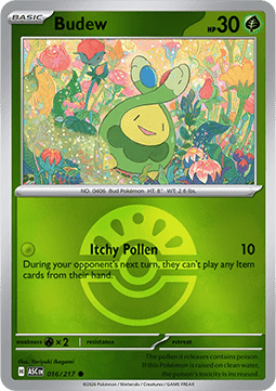 Budew Ascended Heroes: Additionals #016