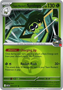 Team Rocket's Spidops Ascended Heroes: Additionals #019