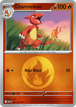 Charmeleon - Ascended Heroes: Additionals #021