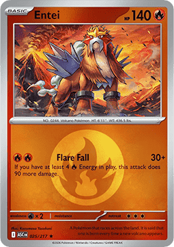 Entei - Ascended Heroes: Additionals #025