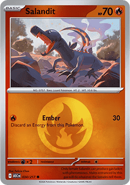 Salandit - Ascended Heroes: Additionals #034