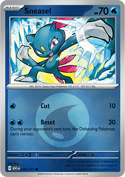 Sneasel - Ascended Heroes: Additionals #044