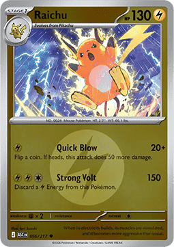 Raichu - Ascended Heroes: Additionals #056