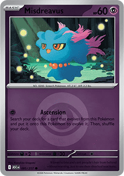 Misdreavus - Ascended Heroes: Additionals #085
