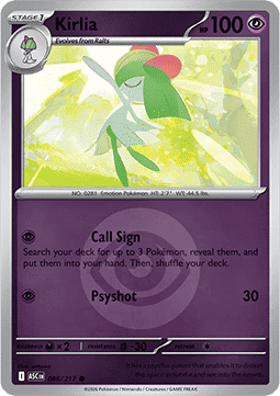 Kirlia - Ascended Heroes: Additionals #088