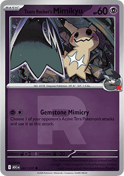 Team Rocket's Mimikyu Ascended Heroes: Additionals #097
