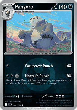 Pangoro - Ascended Heroes: Additionals #140