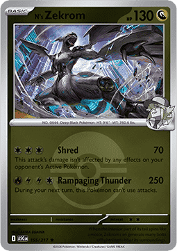 N's Zekrom Ascended Heroes: Additionals #155