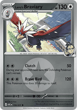 Larry's Braviary Ascended Heroes: Additionals #174