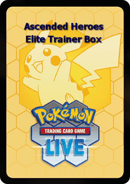 Ascended Heroes Live Code Card: Elite Trainer Box Ascended Heroes: Additionals #
