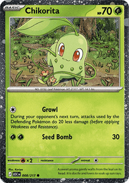Chikorita Ascended Heroes: Additionals #008